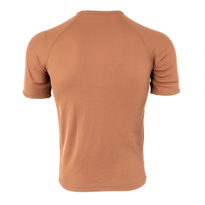 Dutch Brown Ribbed T-Shirt | Issued, , large image number 3